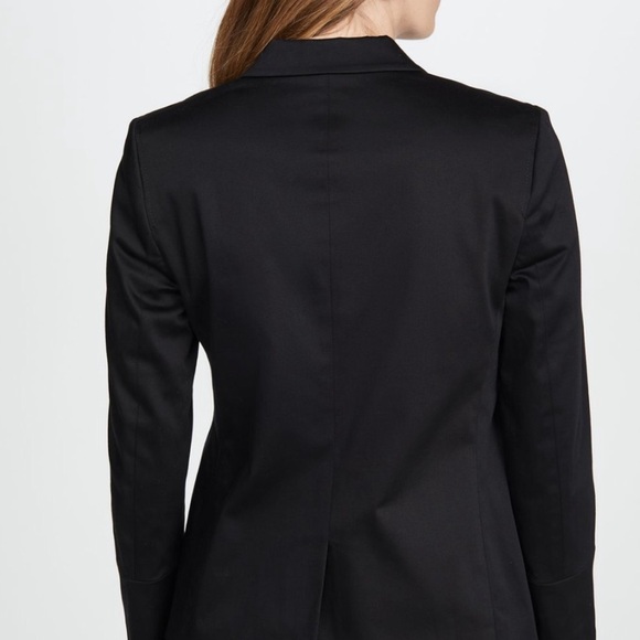 AYR “The Coat” Blazer Size: 0, Double-breasted, waist-length Shawl collar Black - Picture 3 of 9